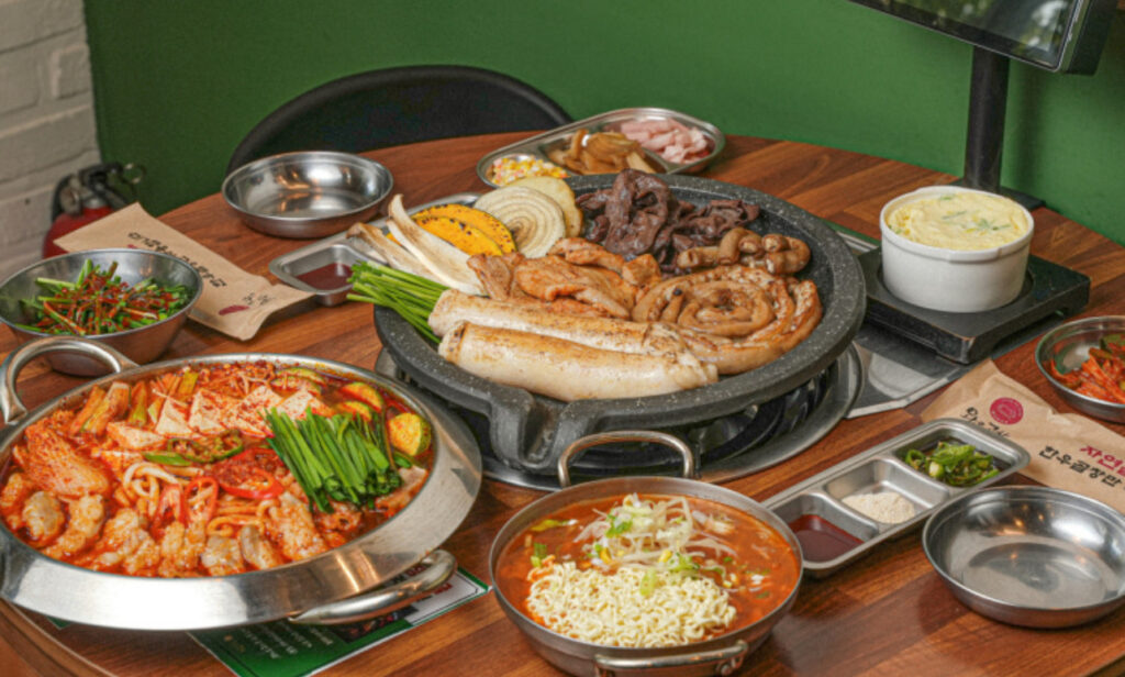 Korean BBQ table